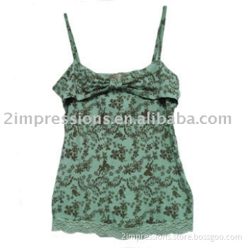 Excellent quality Lady's tank top, ladies camisole, fashion top